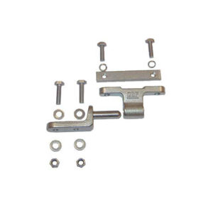 Bolt-On Hinge Assembly and Gudgeon Pin - 12mm