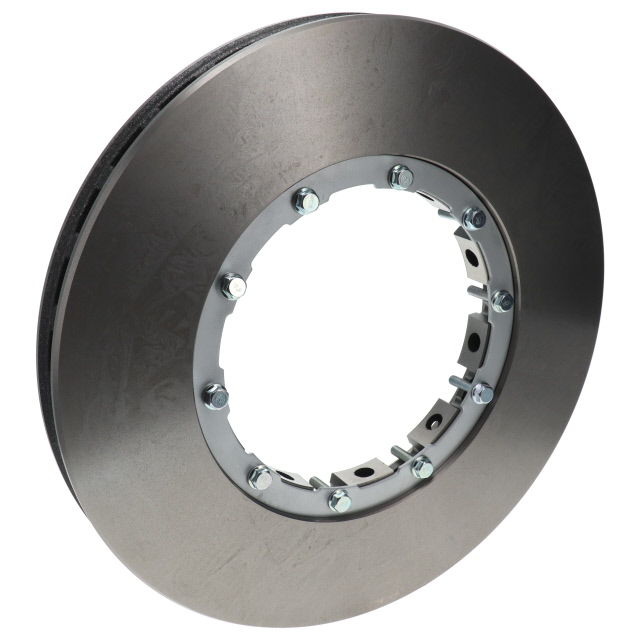 Ventilated Brake Disc with Fitting Kit suits DAF