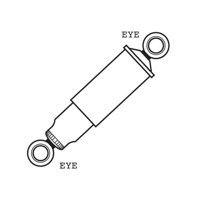 Shock Absorber - Trailer Unit - O/O - Meritor