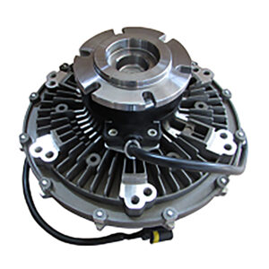 VISCOUS CLUTCH HUB UNIT WITH SUPPORT BRACKET