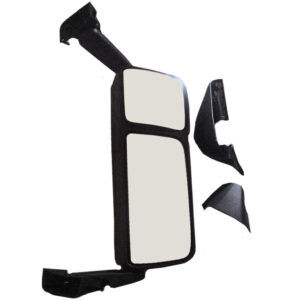 Twin Long Arm Mirror LH Chrome Covers suits MERCEDES LHD
