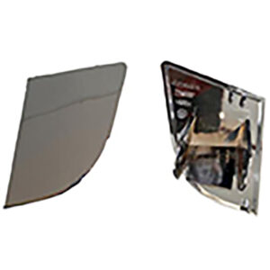 BUMPER COVER RH CHROME