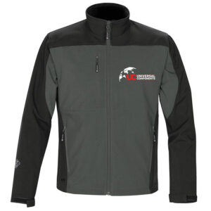 Stormtech Edge Softshell Jacket Graphite/Black - Medium