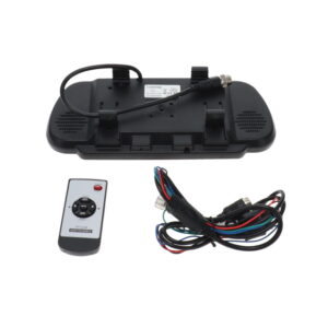 Mirror Monitor Clip On - 7", 2 Channel, 12-24v