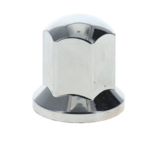 32MM LONG WHEEL NUT COVER PLASTIC CHROME - H 54mm