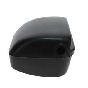 MIRROR HEAD 245 X 230MM LH HEATED MAN BLACK BODY