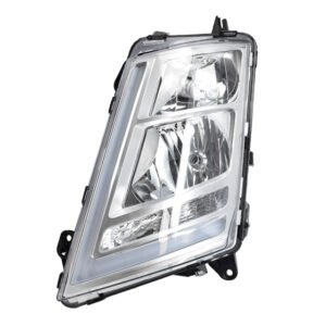 Headlamp LH c/w Electric Load Levelling