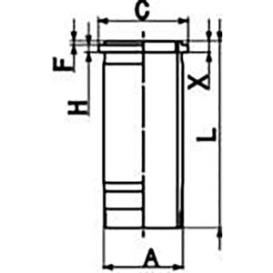 CYLINDER LINER TO SUIT DAF