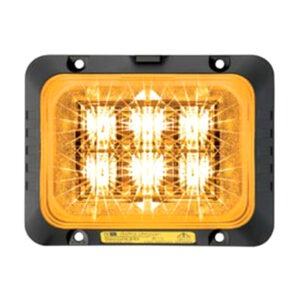 9 LED SECURIED AMBER WARNING LAMP 12-24V
