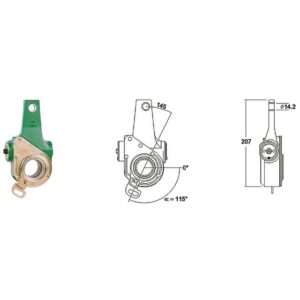 MEI AUTOMATIC SLACK ADJUSTER TRUCK MAN L&R