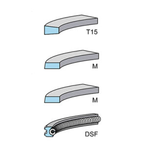 PISTON RING SET STD 1 X CYL TO SUIT DAF