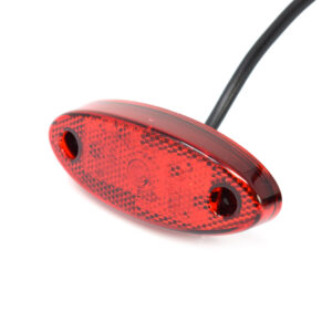 RED LED MARKER LAMP 12-24V