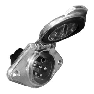 7-PIN 24V METAL SOCKET SPADE TERMINALS S-TYPE