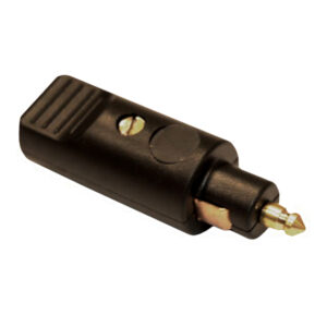 2-PIN - 12/24V PLASTIC PLUG