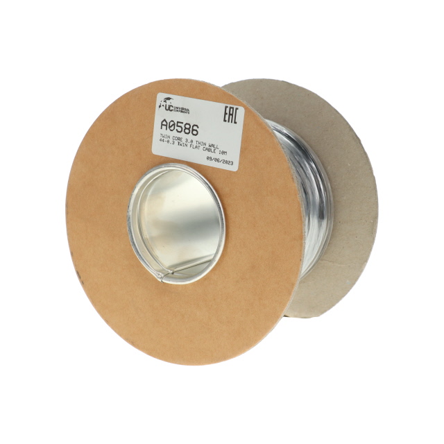 Twin core 3.0 thin wall 44-0.3 twin flat cable 10M