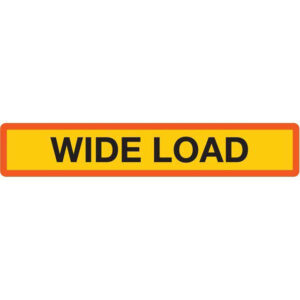 MARKER BOARD BSAU152 (TYPE 5) PAIR YELLOW WIDE LOAD