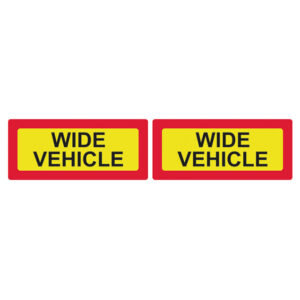 MARKER BOARD BSAU152 (TYPE 5) PAIR YELLOW WIDE VEHICLE