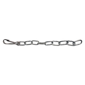 DOG CLIP AND CHAIN FOR NUMBER PLATE