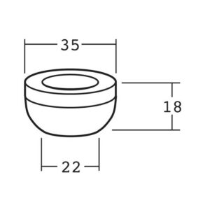 WHEEL CONE M22 (YORK TYPE BOLT