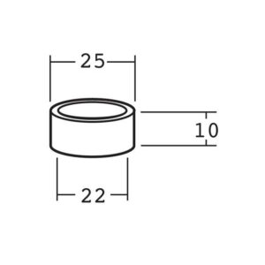 WHEEL STUD SPACER 2000 SERIES