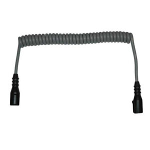 Toughflex Electrical Coil grey 3.0m WL 2 x N Type 24V black moulded plugs