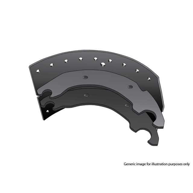 BRAKE SHOE TRAILOR 419X203 LUN STD FIT