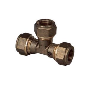 1/4" EQUAL TEE COMP COUPLING