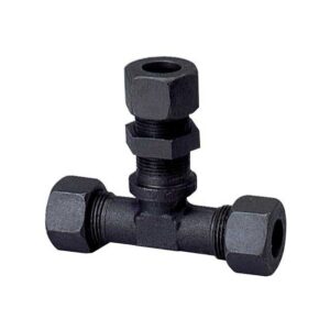 10MM TUBE EQUAL TEE BLKHD CPLG