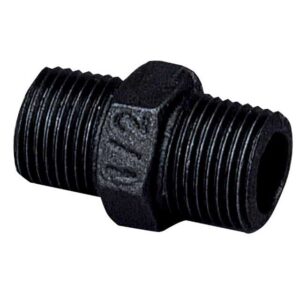 3/8" MALE HEX NIPPLE MALL IRON