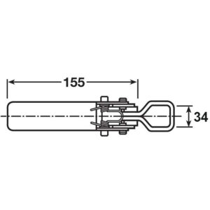 LIGHTWEIGHT TAILBOARD CATCH