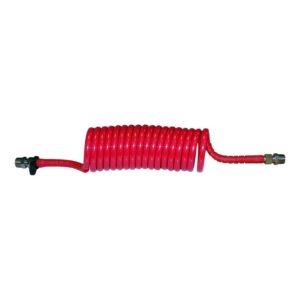 AIR COIL 3.5M WL RED WITH RED TAIL 2XM18F & 2XR1/2" FITTINGS