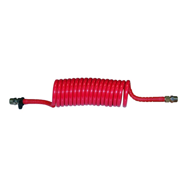 AIR COIL 3.5M WL RED WITH RED TAIL 2XM18F & 2XR1/2" FITTINGS