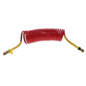 DIN AIR COIL 4.5M WL RED WITH YELL TAIL 2XM18F & 2XR1/2" F