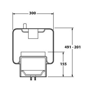 AIRSPRING ASSY (ASK206 ) STEEL PISTON VOLVO