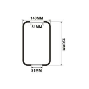 AIRSPRING DIAPHRAGM ONLY