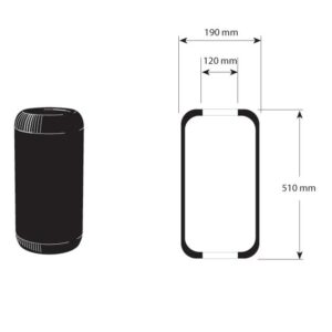 AIR SPRING DIAPHRAGM ONLY
