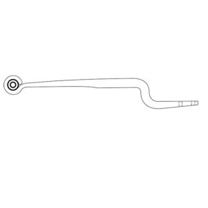 Trailing Arm Cranked - 1 Leaf - To Suit BPW