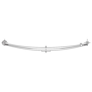 Leaf Spring Front - 2 Leaf - To Suit DAF
