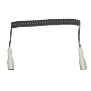 7 CORE COIL 'S' TYPE C/W PLUGS MOULDED (BLACK)