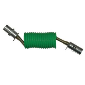 16 TURN 7 CORE 'S' TYPE ELECTRICAL COIL 3MTR LENGTH C/W METAL PLUGS