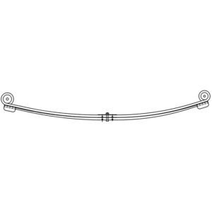 1+1 LEAF SPRING FORD TRANSIT MK7 REAR