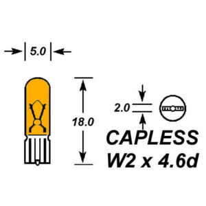 508 AMBER BULB