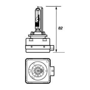 BULB OD1R 12V 35W PK32D-3 GAS DISCHARGE REFLECTOR