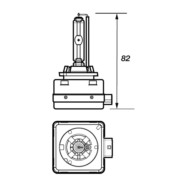 BULB OD1S 35W PK32D-2 GAS DISCHARGE