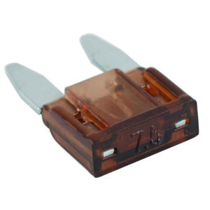PKT 10 MINI BLADE FUSE BROWN 7.5A