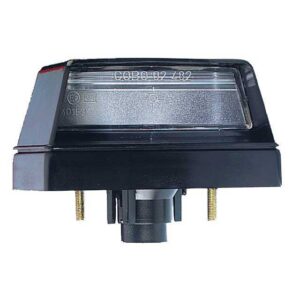 NUMBER PLATE LAMP L/H