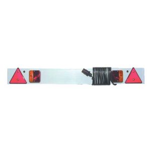 TRAILER LIGHT BOARD 12v 1372X140MM 6MTR CABLE LENGTH