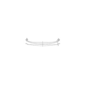 Leaf Spring Rear - 2 Leaf