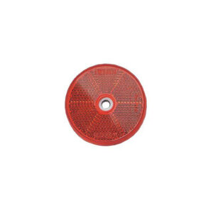 ROUND REFLECTOR RED 60MM