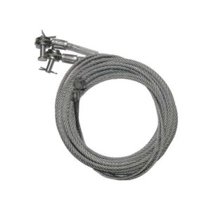 CABLES PAIR 110IN STAINLESS